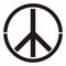 Peace Sign Stencil