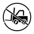 No Forklift Warehouse Stencils