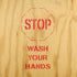 STOP Wash Your Hands | Safety Sign Stencil
