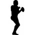 Football Player Stencils