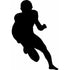 Football Player Stencils