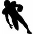 Football Player Stencils