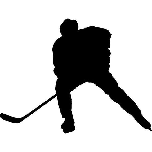 Slapshot Hockey Stencil