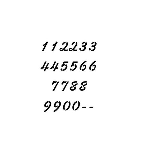 Alako Letter and Number Stencil Sets