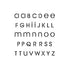 Arrierre Garde Letter and Number Stencil Sets