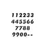 Futura Letter and Number Stencil Sets