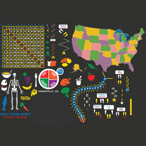 Fuel Up To Play 60 Deluxe Stencil Set