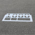 parking lot numbers spot 2 3 4 digit sets for painting garage