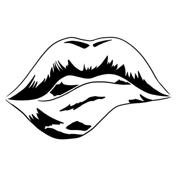 Graffiti Pop Art Lips by Gray Gardens