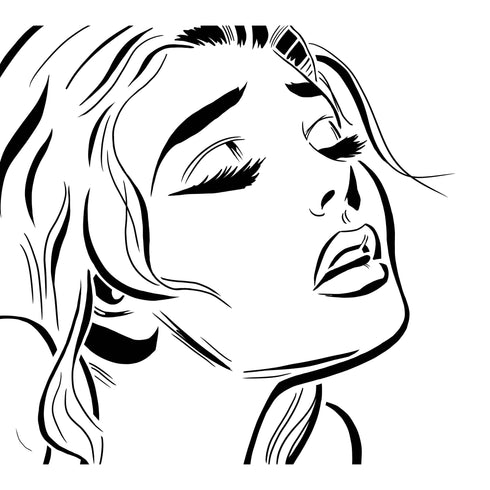 Graffiti Pop Art Face 3 by Gray Gardens