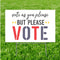 Please Vote | Election Sign Stencil