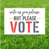 Please Vote | Election Sign Stencil