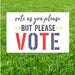 Please Vote | Election Sign Stencil