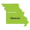 Missouri State Map Stencil Project