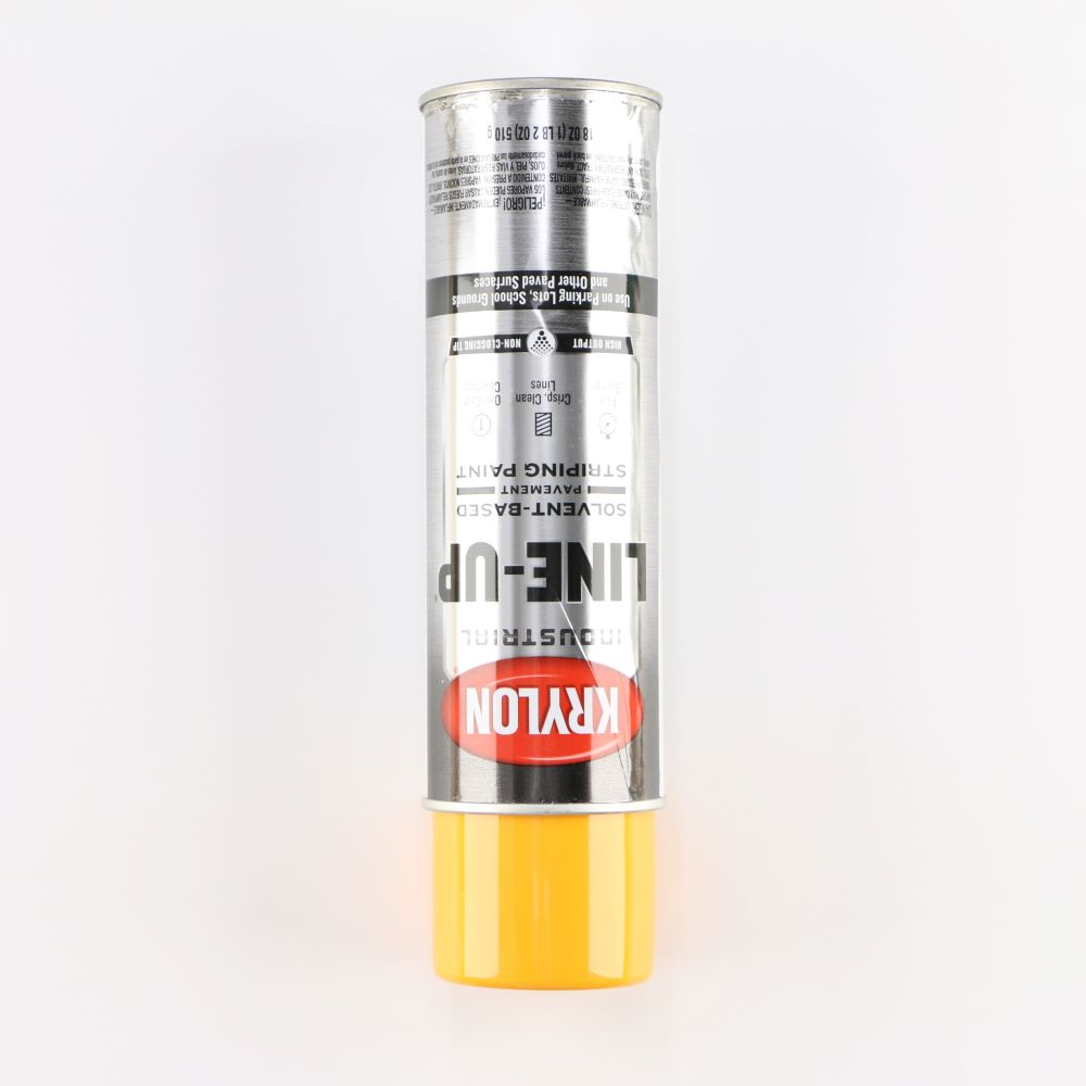 Utility Yellow Krylon Professional Striping Paint - Solvent Based
