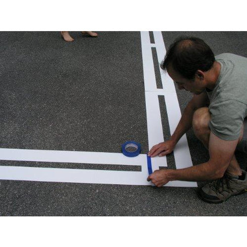 line stencil basketball football baseball playground stencils