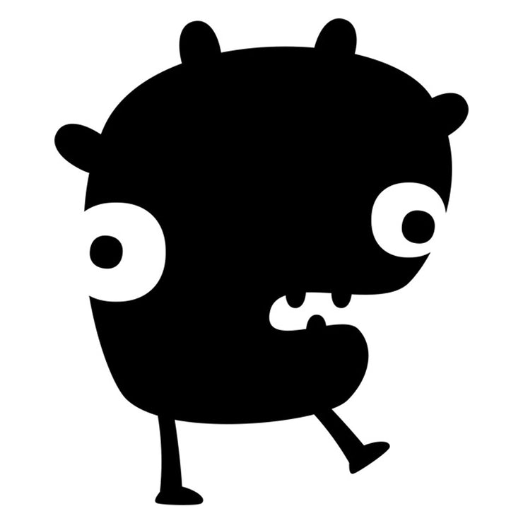 Colossal Cranium Monster Stencils - stencilease.com