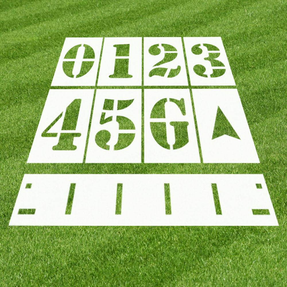 Athletic Field Stencils