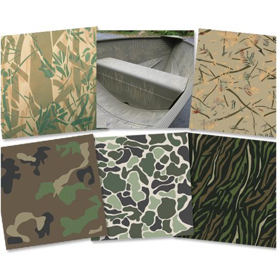 Auto Vynamics - STENCIL-CAMO-STANDARD01-10 - Detailed Standard/Classic  Camouflage Stencil Set - Perfect for DIY/Do-It-Yourself Camo Projects! 