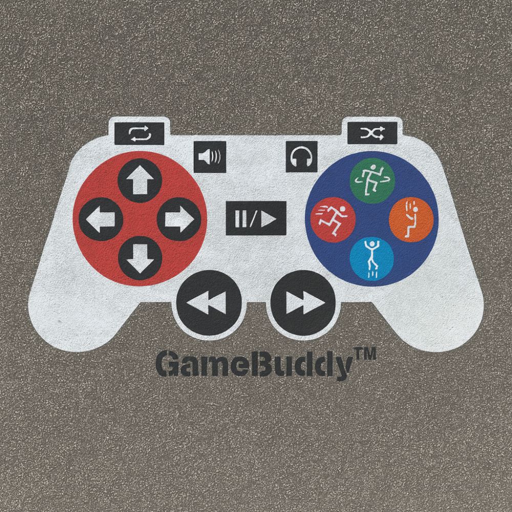 Game Buddy Game Controller Playground Stencil