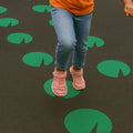 Lily Pad Hop Playground Stencil