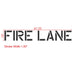 Fire Lane Stencil 10" Measurements