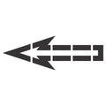 Walmart 76 inch Straight Arrow Stencil