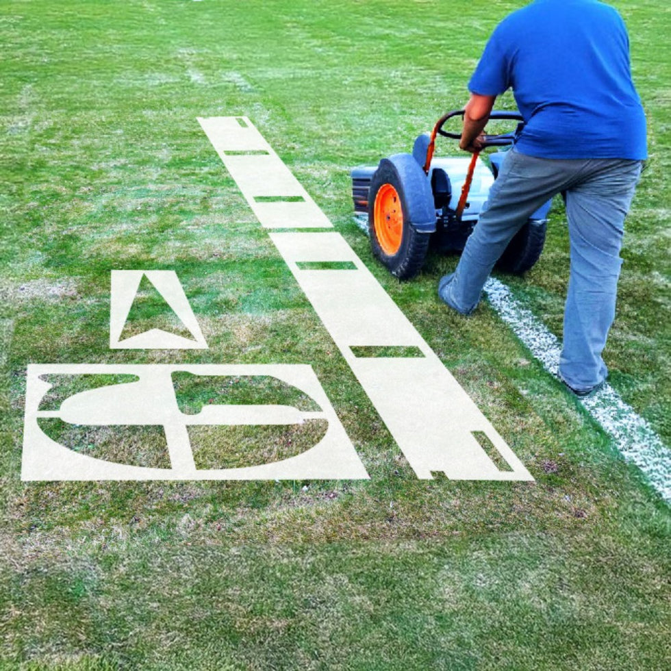 Complete Football Field Stencil Kit | Stencil Ease