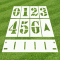 Football Field Stencil Kit w Hash Mark