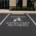 Expectant Mother Parking Sign Stencil