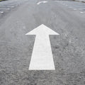 Arrow Stencil for Parking Lots & Roads: Durable Traffic Marking Kit