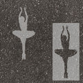 Ballet Parking Space Stencil
