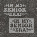 In My Senior Era Parking Space Stencil
