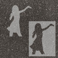 Swiftie Parking Space Stencil