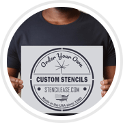 Custom Military and Police Stencils for Equipment and Clothes Marking