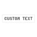 Custom  Text Stencil