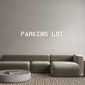 Custom Sign: parking lot