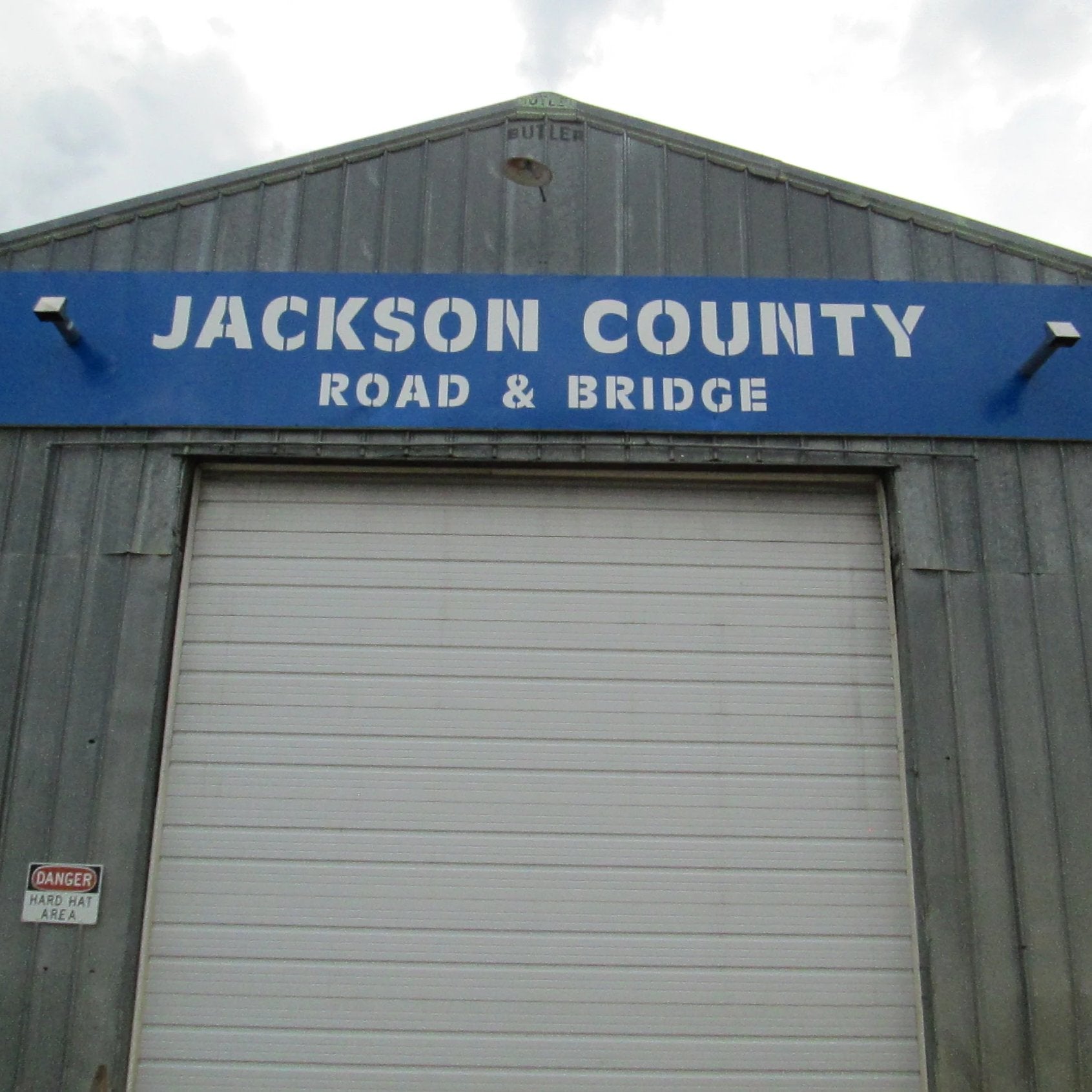 Jackson County Road and Bridge Sign Custom Stencil