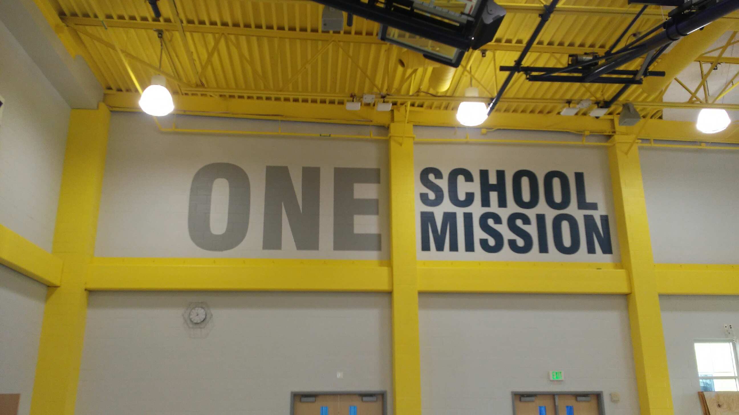 One School Mission - Custom Stencils for Sign and Graphics Shops
