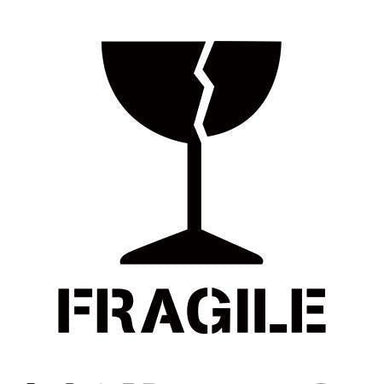 Fragile Freight Marking Stencil