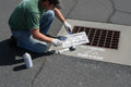 No Dumping Drains to Ocean Storm Drain Stencil