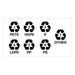 Recycle Symbols - Recycle, Trash, Waste Management Signs and Symbol Stencils