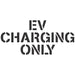 EV Electric Car Parking Stencil Charging