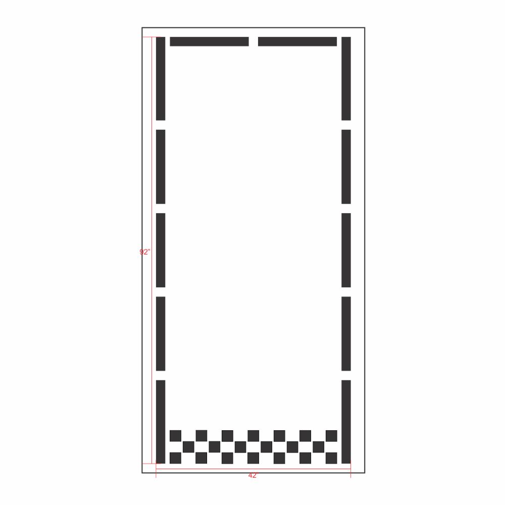 playground scholl home driveway game play kit stencils