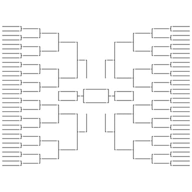 Tournament Bracket Stencil