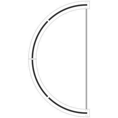 Center Court Jump Ball Circle | for Stencil Ease Basketball Court Stencils