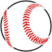 Baseball Stencil