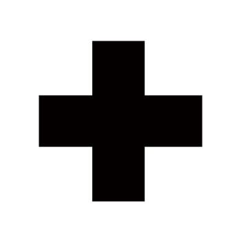 First Aid Recreational Guide Symbols Stencil