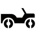 4-Wheel Drive Road Recreational Guide Symbols