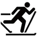 Cross Country Skiing Recreational Guide Symbols
